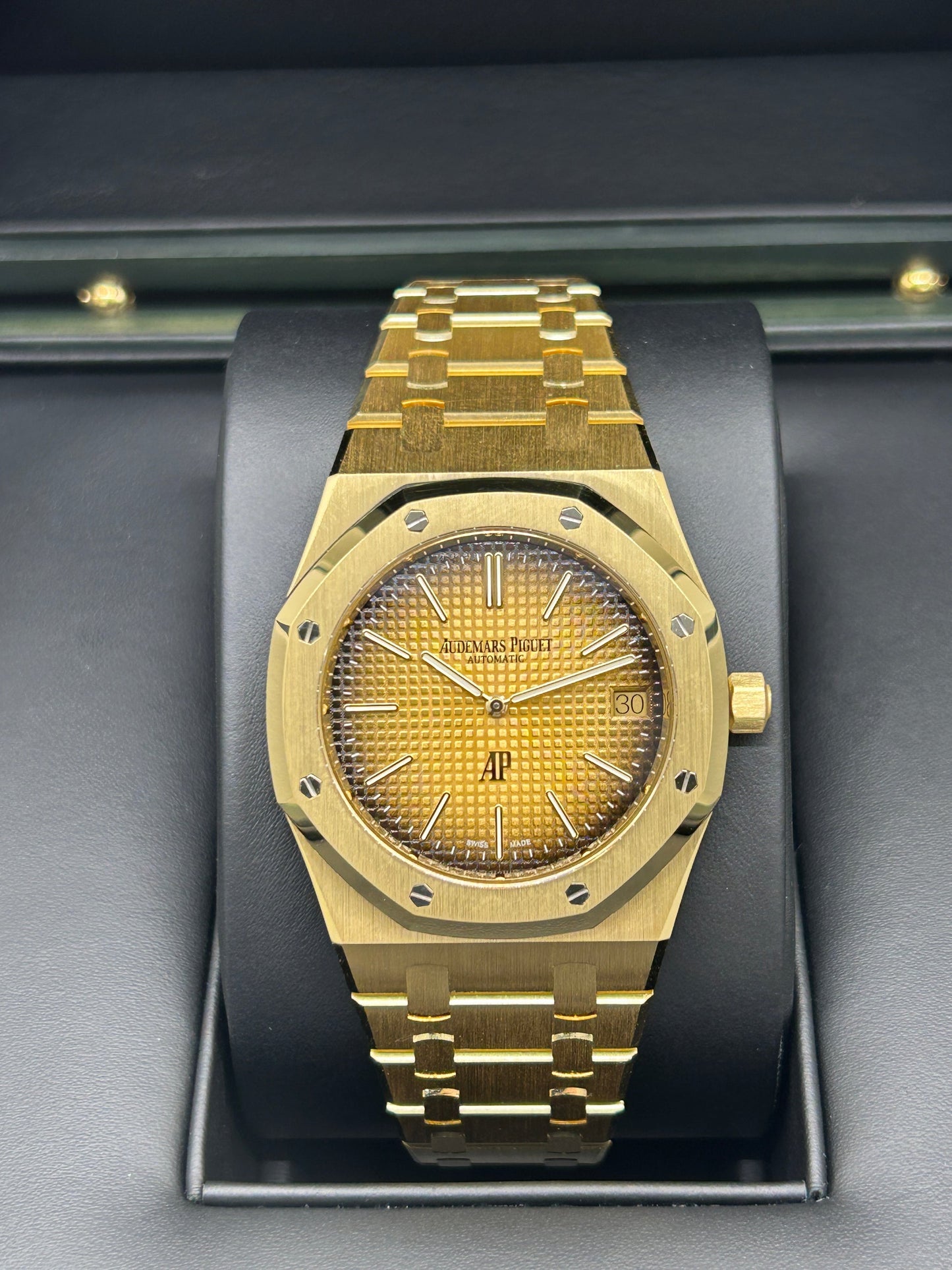 Automatic Golden Luxury Audamers Piquet Royal Oak Timepiece 41mm