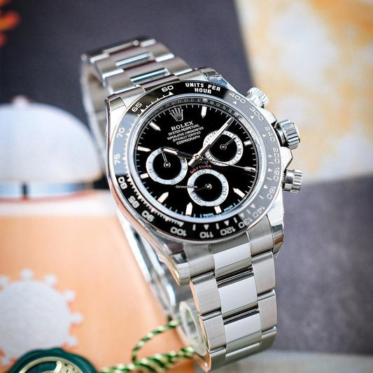 Automatic Rolex Daytona Stainless Steel Black Dial Automatic Men’s Watch 126500LN