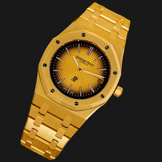 Automatic Golden Luxury Audamers Piquet Royal Oak Timepiece 41mm