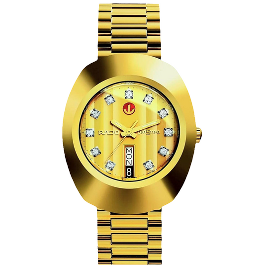 Golden Rado DiaStar Automatic 38 mm Timepiece
